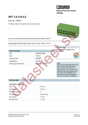 1990737 datasheet  